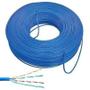 Imagem de Cabo De Rede Patch Cord De 30 Metros Cat-5E Azul Lan Montado