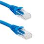 Imagem de Cabo de rede patch cord flexível rj-45 cat-6 2 metros azul