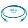 Imagem de Cabo De Rede Patch Cord Flexível Rj-45 Cat-6 3 Metros ul