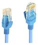 Imagem de Cabo De Rede Patch Cord Flexível Rj45 Cat-6 3mt Azul Mcb-004