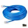 Imagem de Cabo de Rede Patch RJ45 Azul 10 Metros Internet