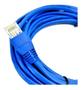 Imagem de Cabo de Rede RJ45 15 Metros CAT5E Crimpado com Conector Blindado para Modem Roteador Pc Notebook LAN