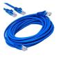 Imagem de Cabo de Rede RJ45 15 Metros CAT5E Crimpado com Conector Blindado para Modem Roteador Pc Notebook LAN