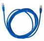 Cabo De Rede Rj45 Azul Clipado 10 Metros - x-cell - Patch Cord Imagem de Cabo De Rede Rj45 Azul Clipado 10 Metros - x-cell