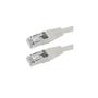 Imagem de Cabo de Rede RJ45 CAT5E Patch Cord 2 Metros Branco - 0181077