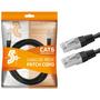 Imagem de Cabo de Rede RJ45 CAT6 Patch Cord 2 Metros Preto - 0181086