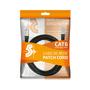 Imagem de Cabo de Rede RJ45 CAT6 Patch Cord 2 Metros Preto - 0181086