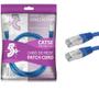 Imagem de Cabo de Rede RJ45 Patch Info - Patch Cord CAT5E FTP - 2M - AZUL 018-1074