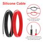 Imagem de Cabo de Silicone 16 AWG (3m) - Vermelho e Preto - para Arduino