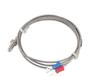 Imagem de Cabo De Sonda De Sensor De Temperatura Tipo K Fio 0-400C Controle De Termopar M6 Parafuso 1M 2M 3M