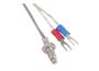 Imagem de Cabo De Sonda De Sensor De Temperatura Tipo K Fio 0-400C Controle De Termopar M6 Parafuso 1M 2M 3M