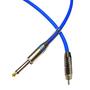 Imagem de Cabo de Subwoofer P10 X Rca  Blindagem Dupla Ofhc 50 Ohms - 5 Metros