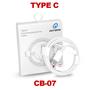 Imagem de Cabo Defqual Usb Tipo C 1 Metro Lightning