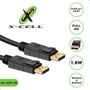Imagem de Cabo Displayport 1.2 4k 3d Full HD Blindado Ponta Gold Computador Projetor