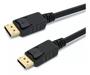 Imagem de Cabo Displayport 4k Blindado Macho X Macho 1,8m 1.1 e 1.2