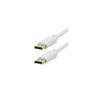 Imagem de Cabo DisplayPort + DisplayPort 1.2 Branco 5 Metros