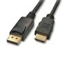 Imagem de Cabo Displayport Macho X Hdmi Macho Para Desktop X Projetor