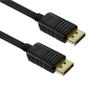 Imagem de Cabo Displayport X Displayport Macho 1,8 metros Plug And Play 1.2 4k