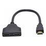 Imagem de Cabo Divisor Splitter 1x2 Portas Chave HDMI TV