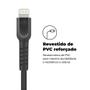 Imagem de Cabo Dual Shock Lightning / Type C - Preto - 1,2m - no Atacado - Caixa Fechada 10 Unidades - Gshield