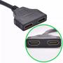 Imagem de Cabo Duplicador HDMI 1x2 Y 1 Entrada 2 Saídas splitter