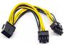 Imagem de Cabo duplicador pci-express 8 pinos p/ 2 de 8 Pinos Mineração