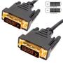 Imagem de Cabo DVI 1,5 Metros DVI -D Dual Link 24+1 Pinos