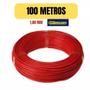 Imagem de Cabo eletrico flexivel 1mm vermelho 100 metro cobrecom imetro