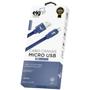 Imagem de Cabo Elg CNV510BE - USB/Micro USB - 1 Metro - Canvas - Azul