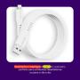 Imagem de Cabo em Silicone USB-A Para Lightning 1,5m Branco ESLISWT Geonav