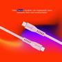 Imagem de Cabo em Silicone USB-C para USB-C Geonav ESC06SPK Rosa