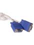 Imagem de Cabo Em Y Splitter Multiplicador Vga 1 Macho X 2 Femeas Vga