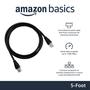 Imagem de Cabo Ethernet Amazon Basics Cat6 RJ45 - 1 Gbps - 1,5m