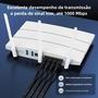 Imagem de Cabo Ethernet Cat6 Plano de 1m - RJ45 para PS, PC, Modem e Roteador - Baseus