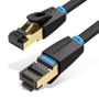 Imagem de Cabo Ethernet Vention Cat8 40Gbps - 2000MHz - Patch Cord RJ45 para Modem e Roteador