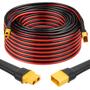 Imagem de Cabo Extensão XT60 23m 10AWG - Cobre Estanhado para Modelos RC