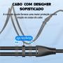 Imagem de Cabo Extensor 3.5mm P3 4 Vias P/ Fone Microfone 1m Vention