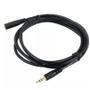 Imagem de Cabo Extensor Extensao Fone P2 Macho X Femea 1,8 Metros