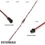 Imagem de Cabo Extensor para Luzes de Tira LED RGB/RGBW - 20/40 Conectores Macho/Fêmea