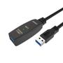 Imagem de Cabo Extensor Repetidor USB 3.0 Ativo 15m 15 Metros Reforçad