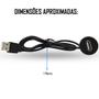 Imagem de Cabo Extensor Tomada Plug USB 1 Metro H-Tech