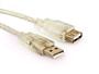 Imagem de Cabo extensor usb 2.0 am x af blindado 1,8mts