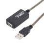 Imagem de Cabo Extensor USB 2.0 Amplificado Ativo 10m Macho-a Fêmea-a