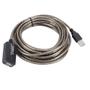 Imagem de Cabo Extensor USB 2.0 Amplificado Ativo 15m Macho-a Fêmea-a