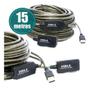 Imagem de Cabo Extensor USB 2.0 Ativo Amplificado 15m Logitech C920