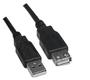 Imagem de Cabo Extensor Usb 2.0 Macho X Fêmea 1,5 Metros