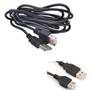 Imagem de Cabo Extensor Usb 2.0 Macho X Femea 2 Metros Extensão Usb
