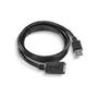 Imagem de Cabo extensor usb 2.0 macho x fêmea 2 metros extensão usb