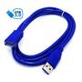 Imagem de Cabo Extensor USB 3.0 Macho Fêmea Alta Qualidade 1.50m SCSW317