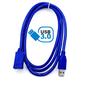 Imagem de Cabo Extensor USB 3.0 Macho Fêmea Super Velocidade 1.50m SCSW317